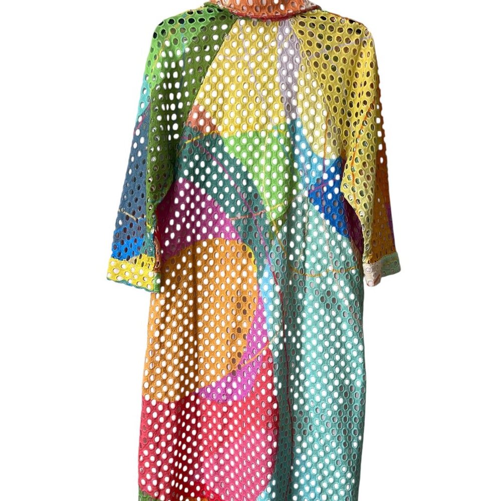NWT Anthropologie Conditions Apply Long Sleeves Dozaria Shirt Dress Topper XS - Picture 4 of 12